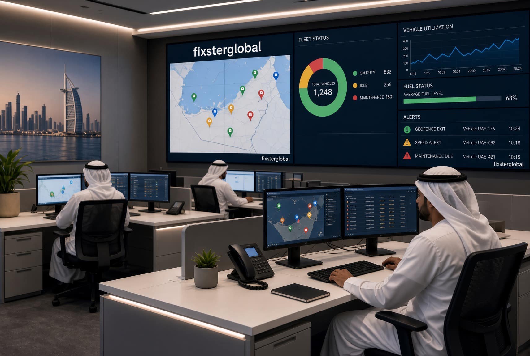 Fleet Tracking Solutions visual