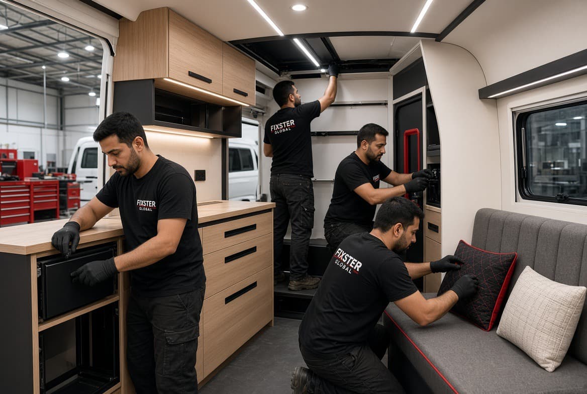 Caravan Interior Finishing
