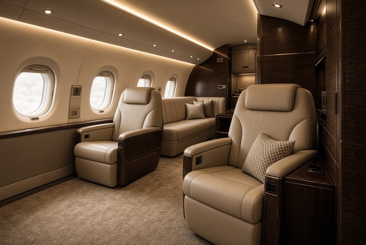 Luxury Aviation Interior