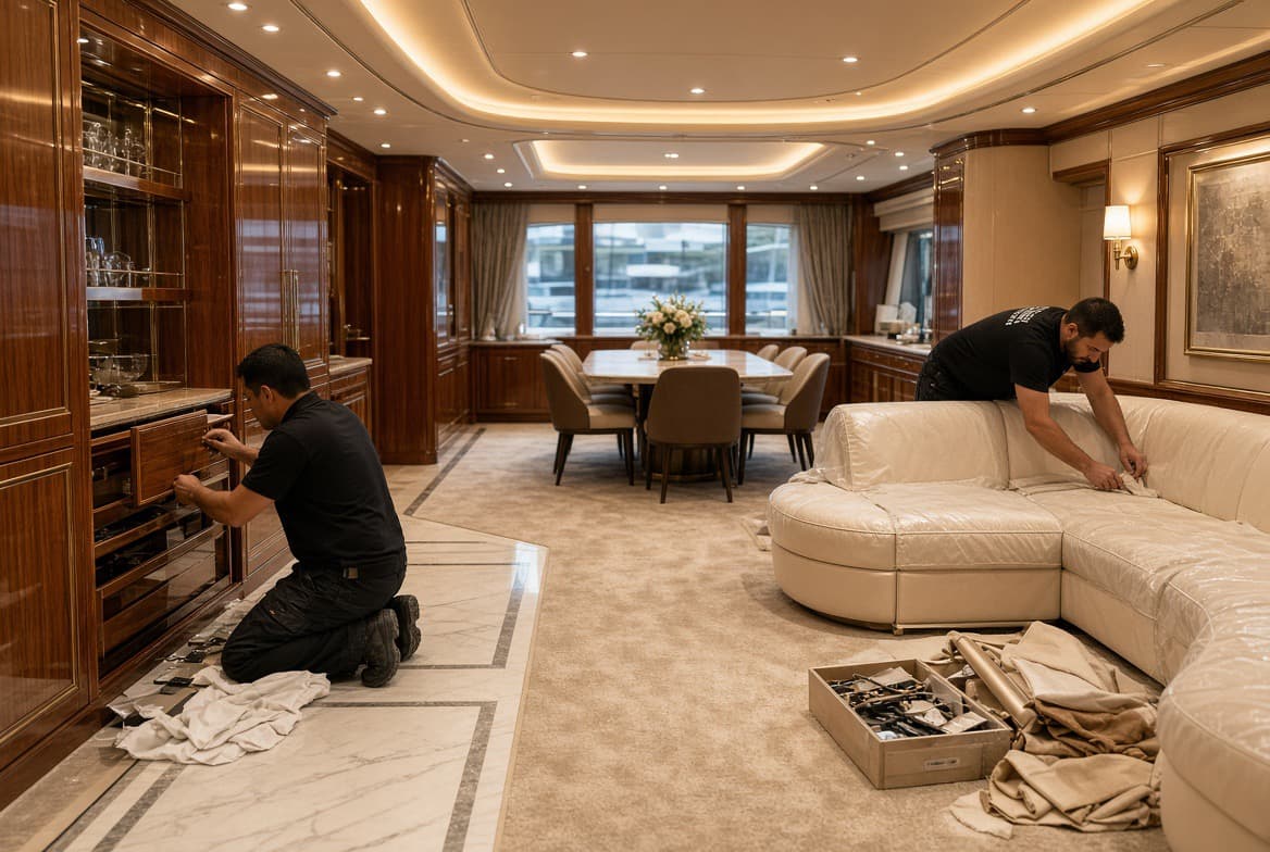 Yacht Interior Decoration