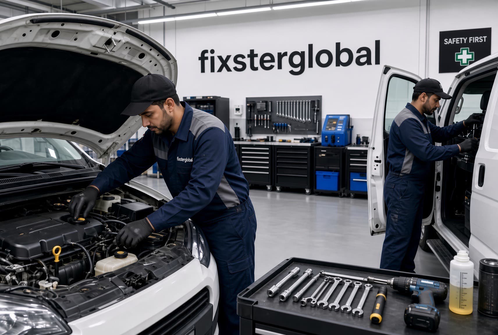 Vehicle fleet maintenance support