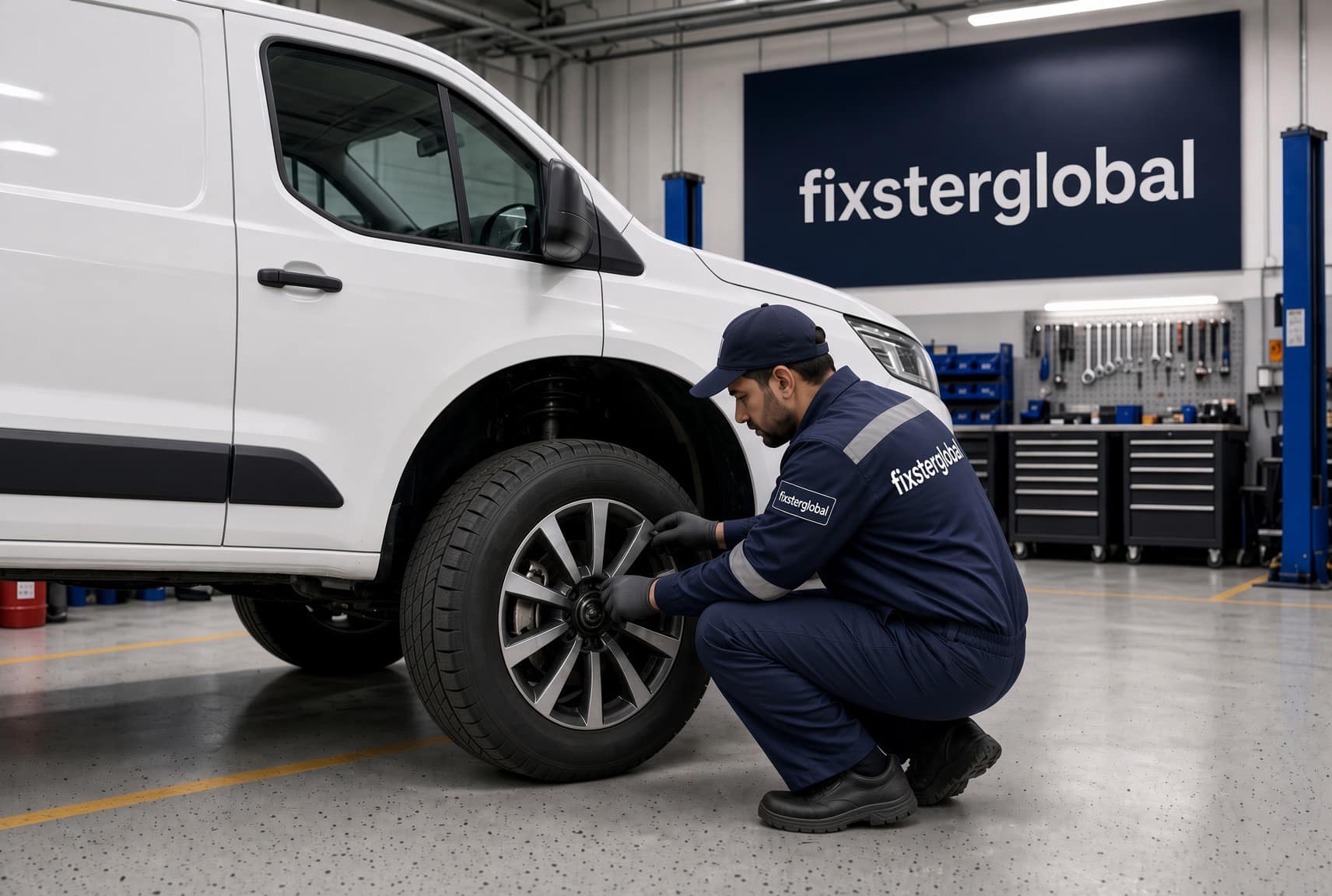 Fleet tyre and brake inspection support
