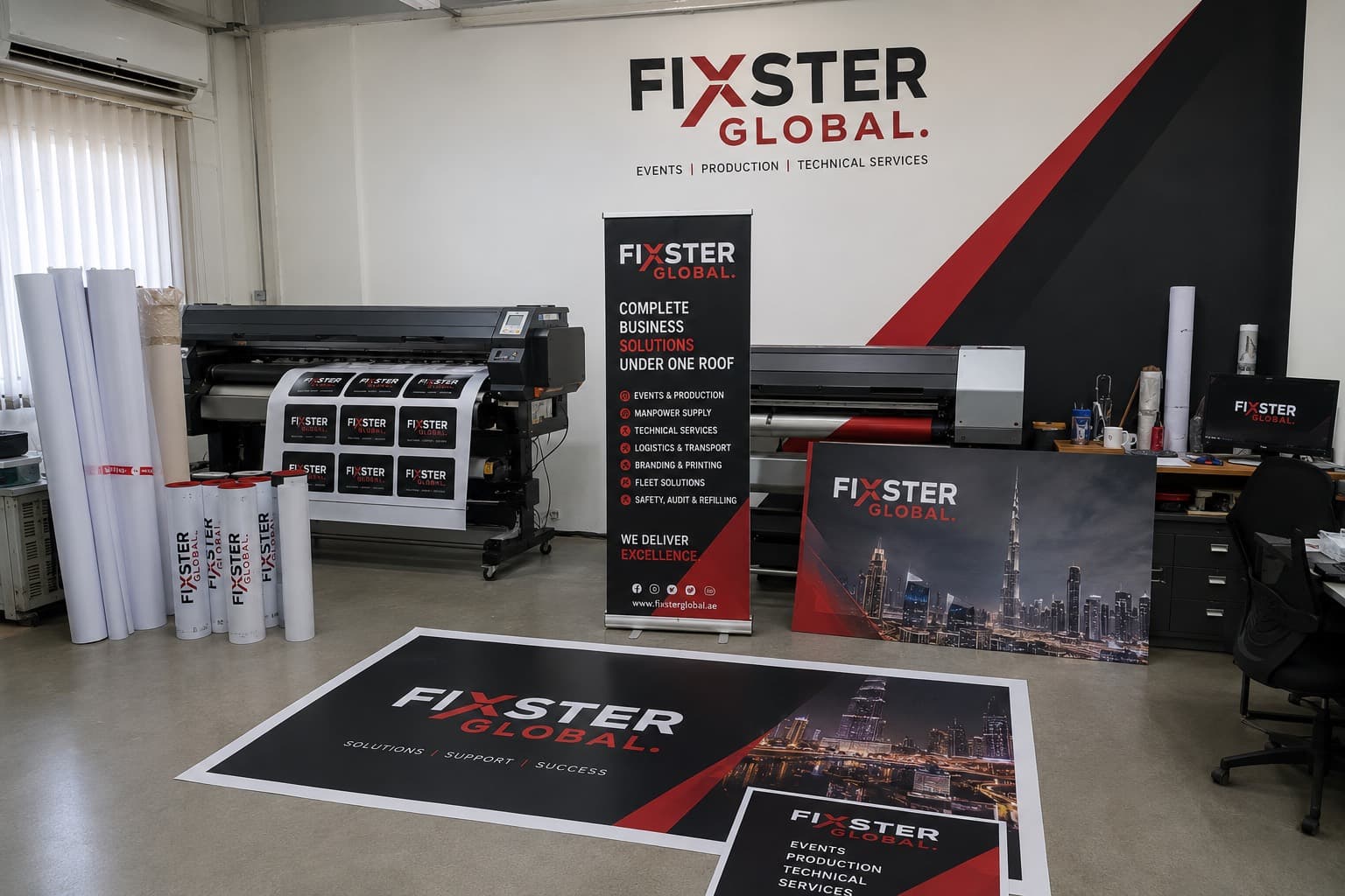Large format printing