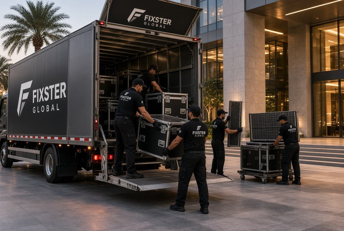 Fixster Global equipment loading and logistics support